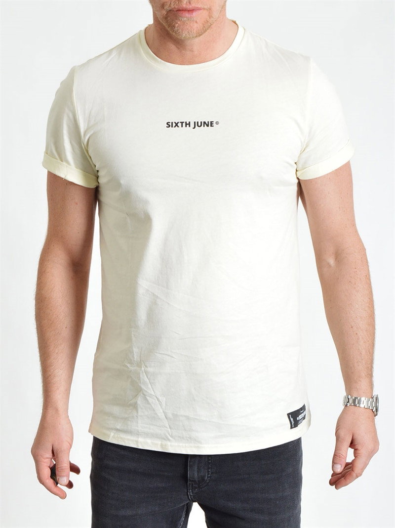 Waves Tee Beige (S)