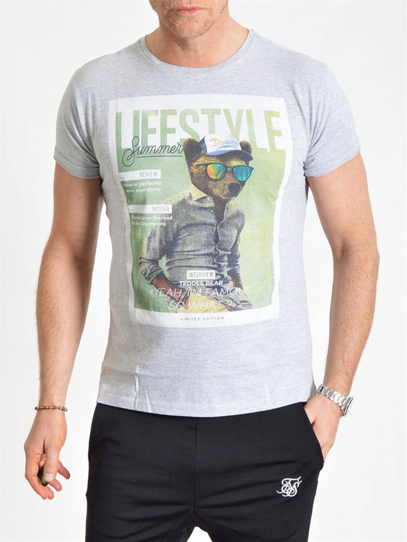 Lifestyle Teddy Tee Grey (S)