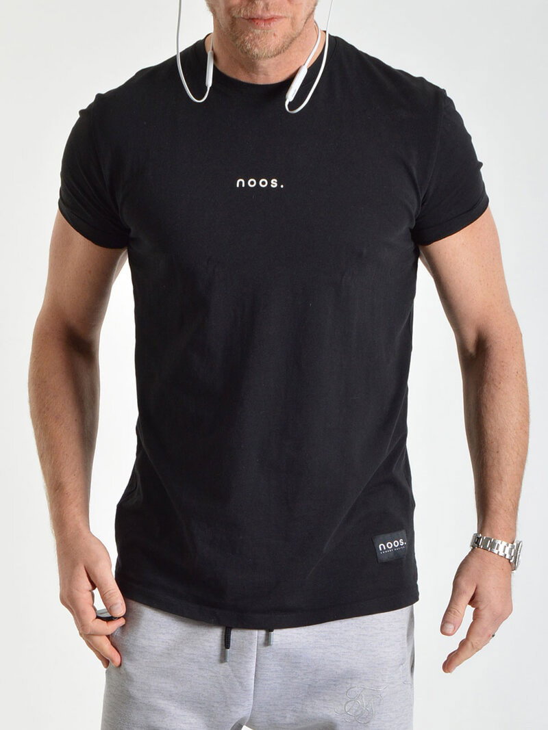 Sports Straight Tee Black (S)