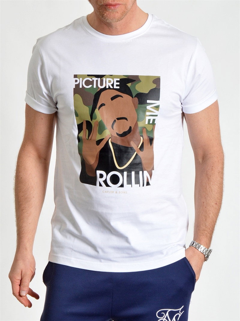 Me Rollin Tee White (S)