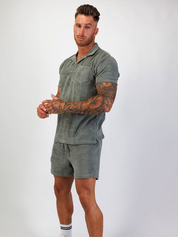 Resort Shirt Terry Khaki
