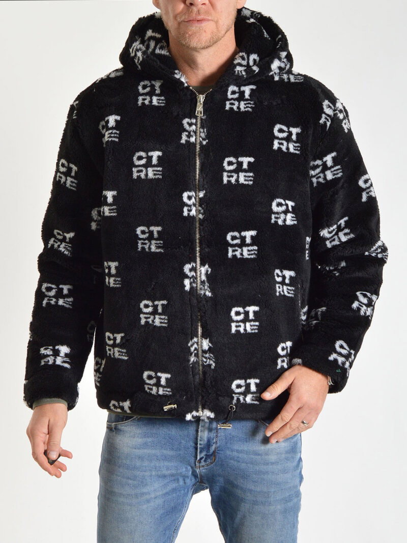 AOP Teddy Jacket (M)