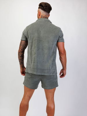 Cuba Shirt Terry Khaki