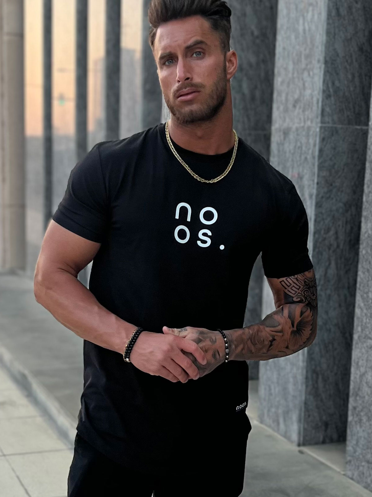 Gym Straight Tee Black (M)