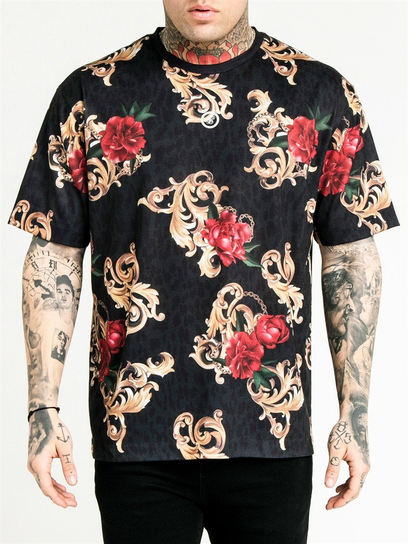 DA Essential Tee Floral Animal (XS)