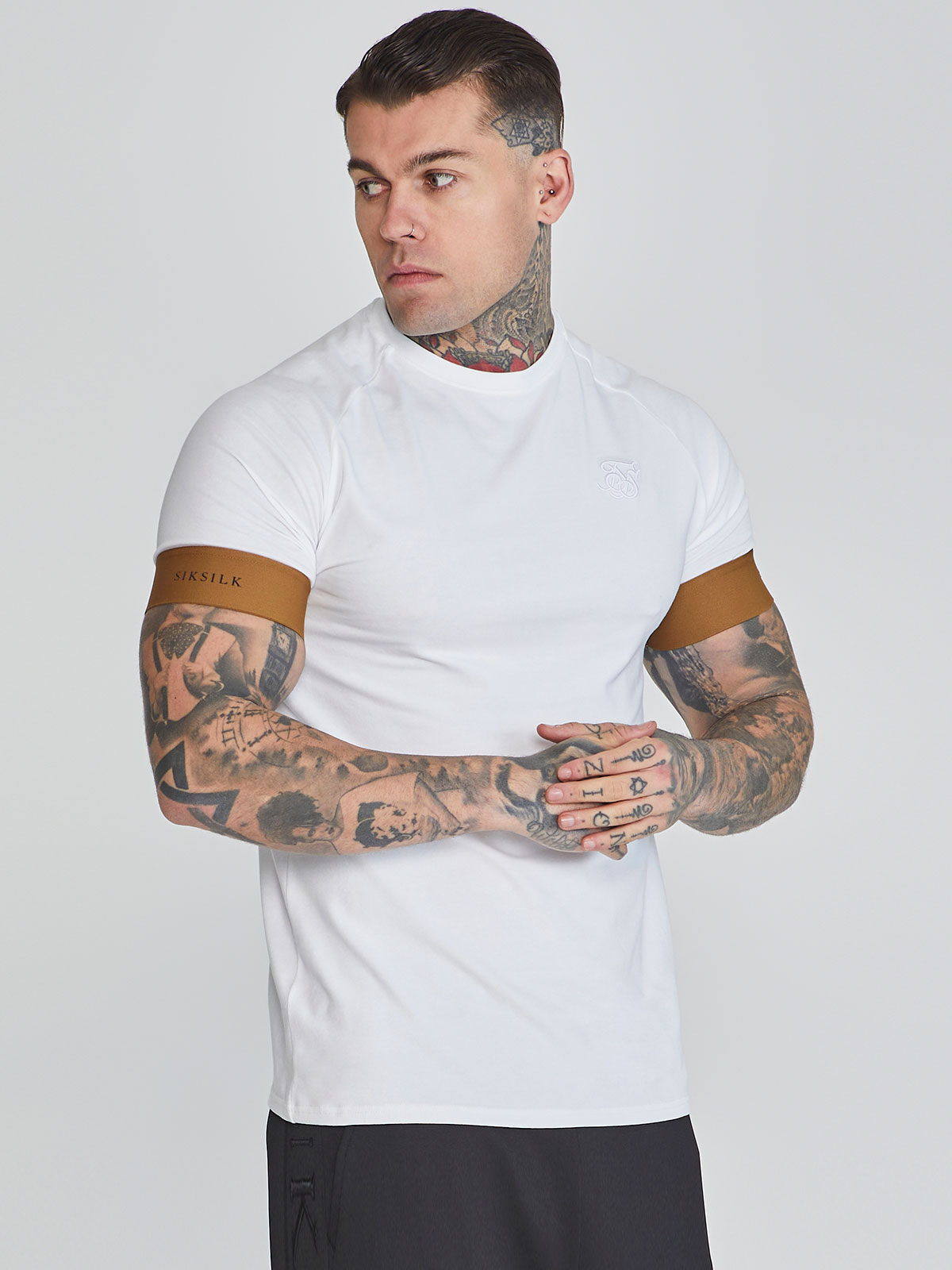 Cuff Tech Tee White (S)