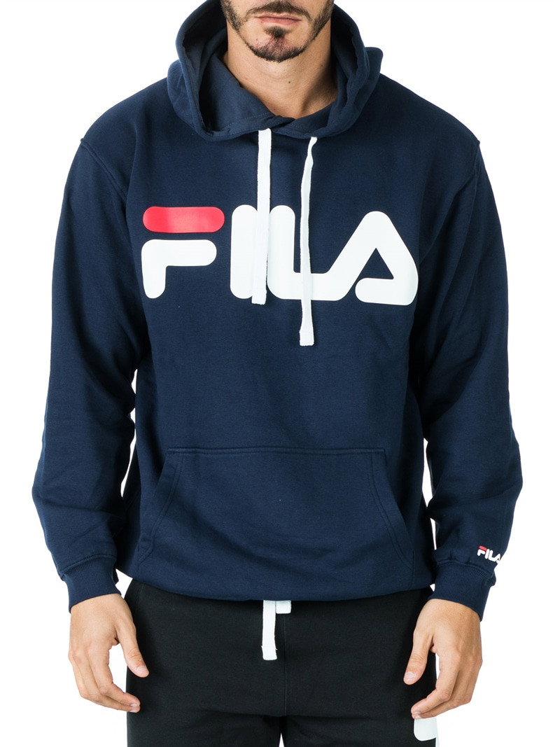 Classic Logo Hoody Navy (XS)