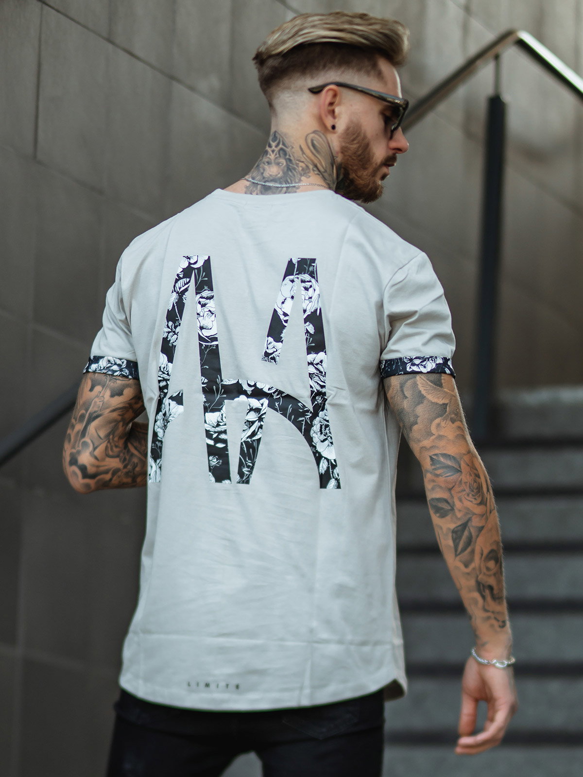 AA Rose Tee Stone Grey (S)