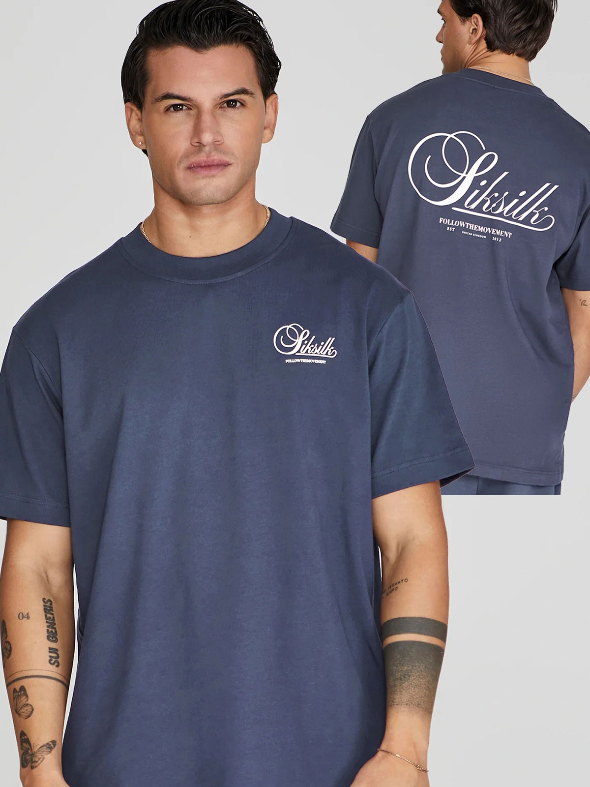 Graphic Tee Navy (S)