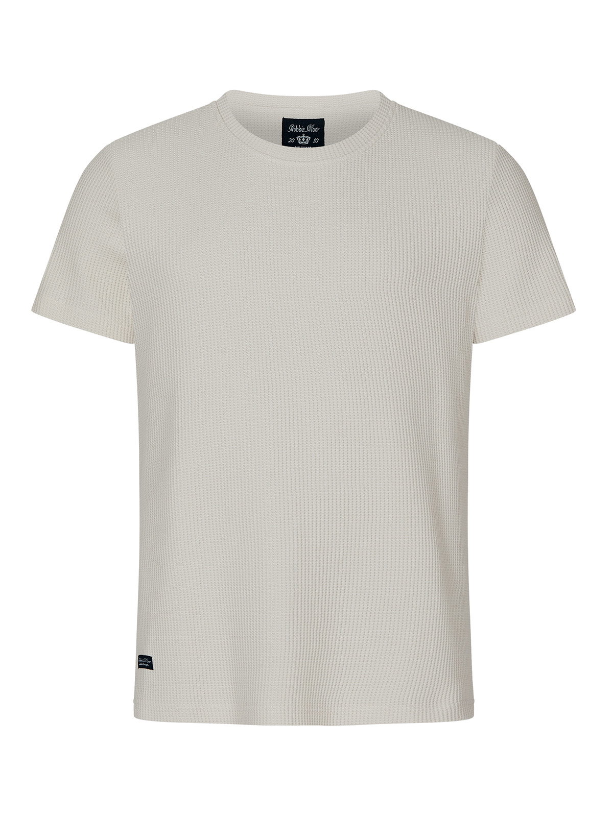 Lucas Waffle T-shirt Beige (M)
