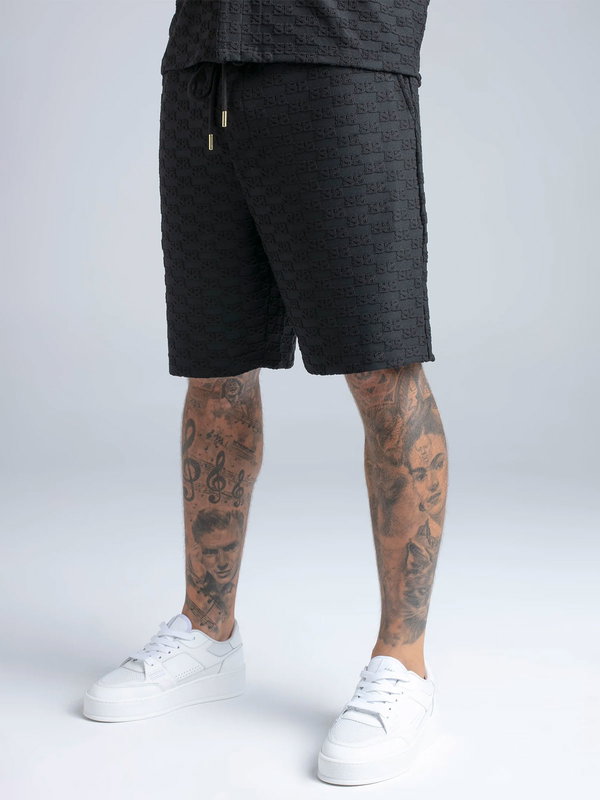 Towelling Shorts Black