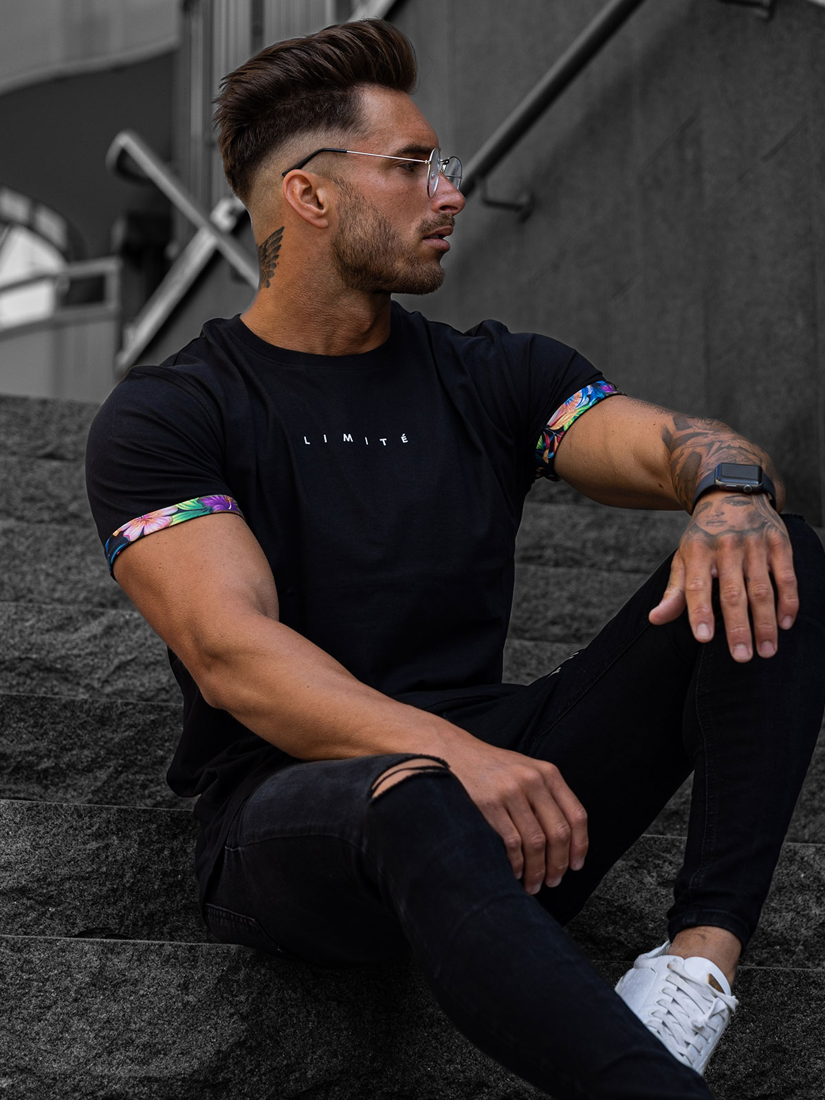 AA Tropic Tee Black (S)