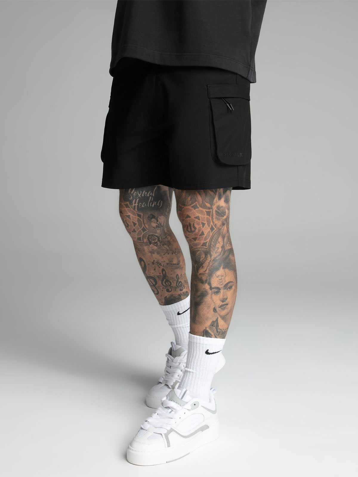 Smart Cargo Shorts Black (XL)