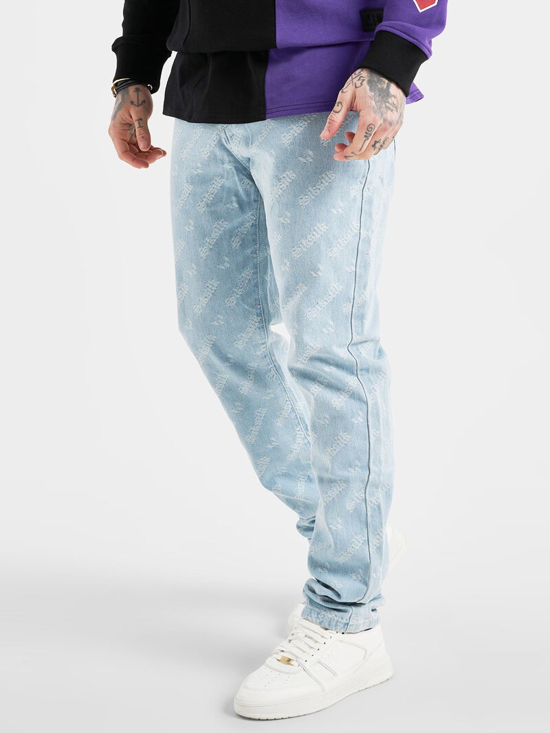 Messi x Jacquard Straight Cut Jeans (S)