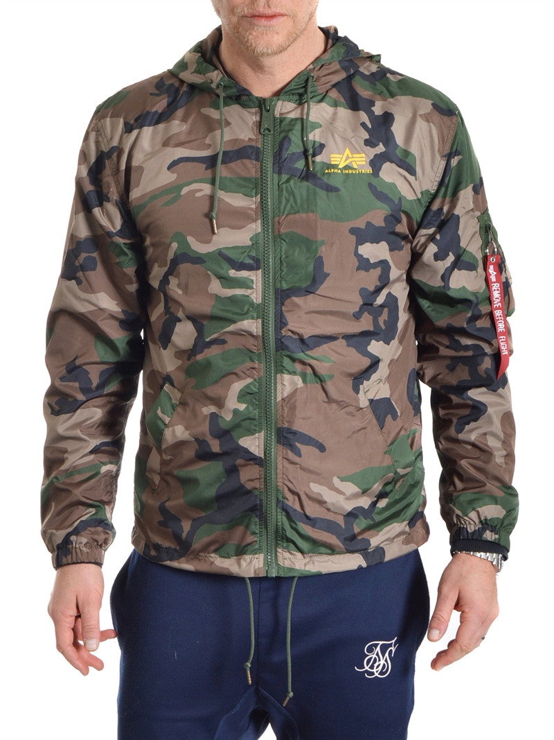 Windbreaker Woodland Camo (S)
