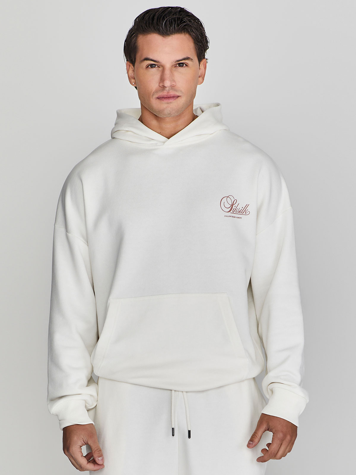 Graphic Hoodie Ecru (S)