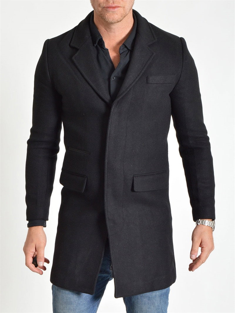 Benjamin Coat Black (S)