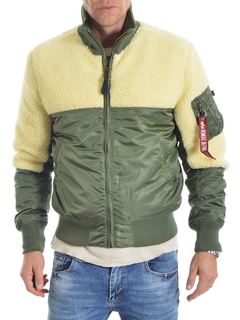 Teddy Jacket Sage Green (S)