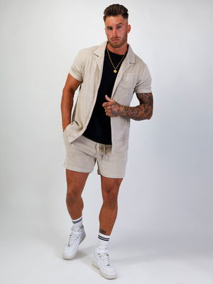 Cuba Shirt Terry Sand