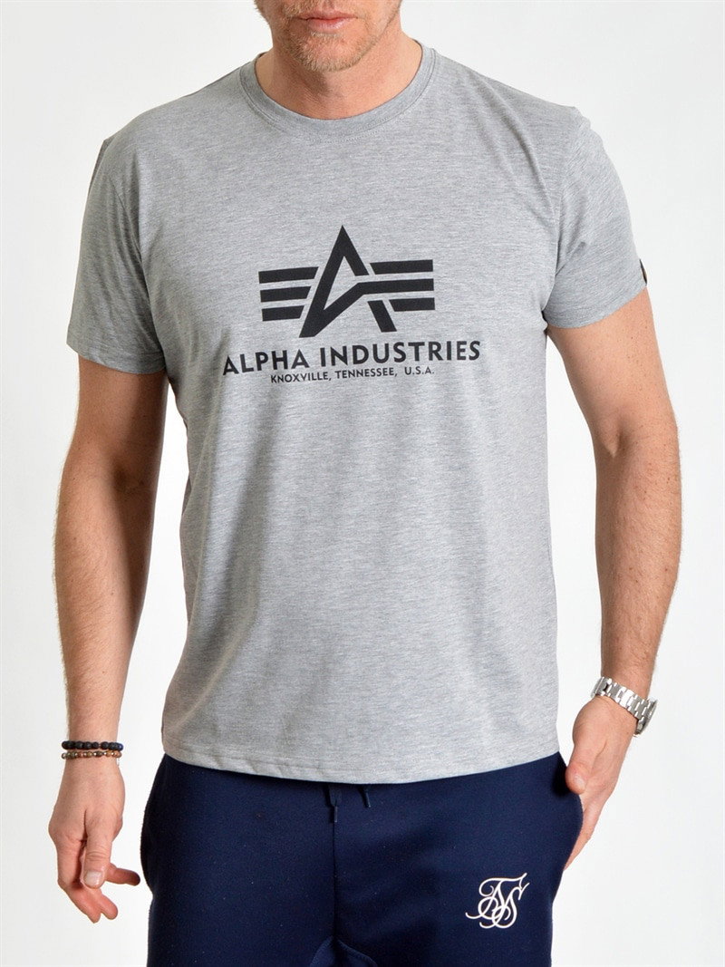Basic T-Shirt Grey Heather (S)