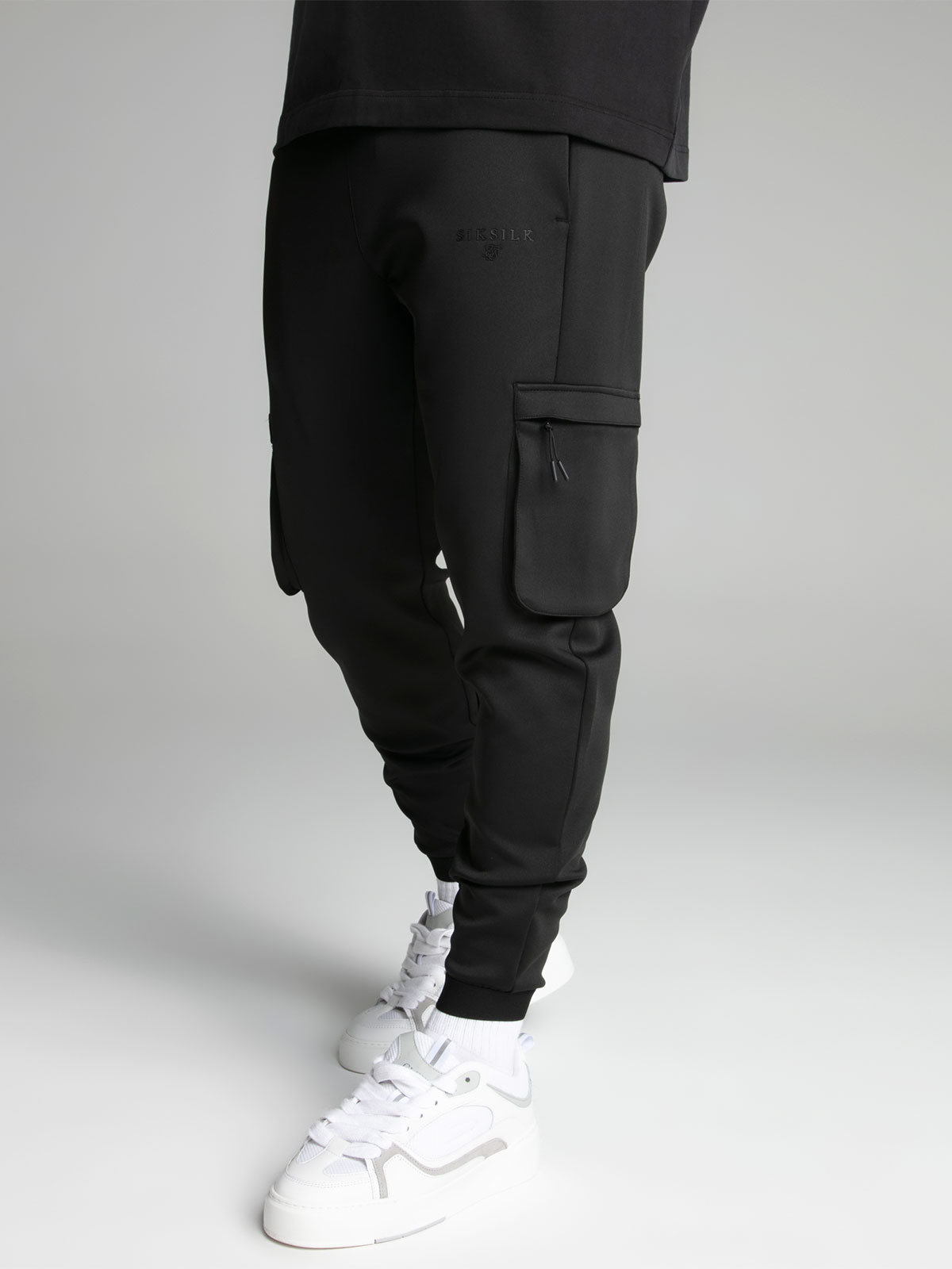 Cargo Joggers Black (XL)
