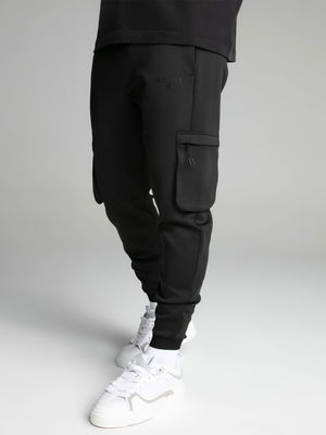 Cargo Joggers Black