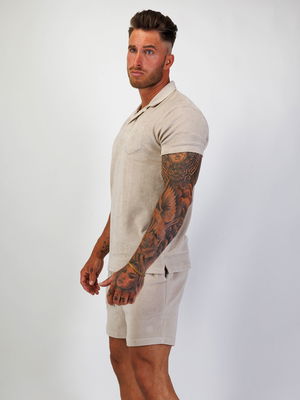 Resort Shirt Terry Sand