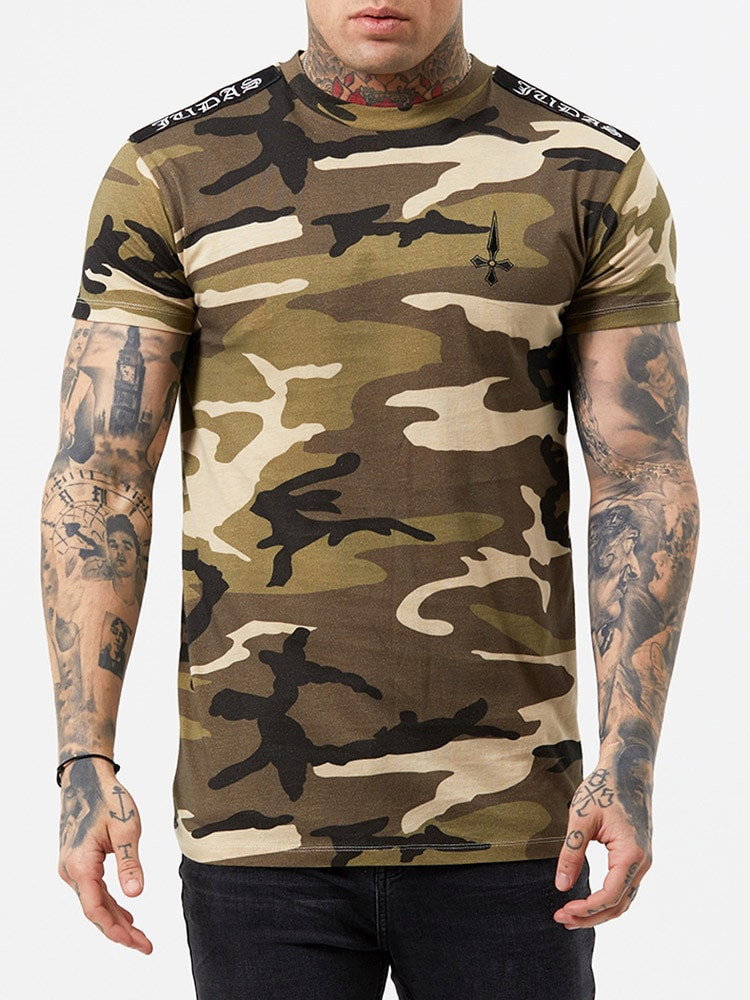Military Crystal Tee (S)