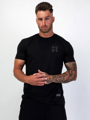 Small Logo Straight Tee Black Foil