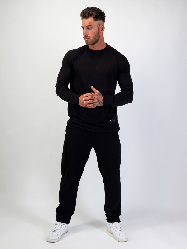 L/S Athleisure Tee Black
