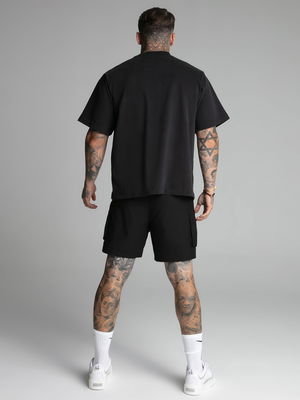 Smart Cargo Shorts Black