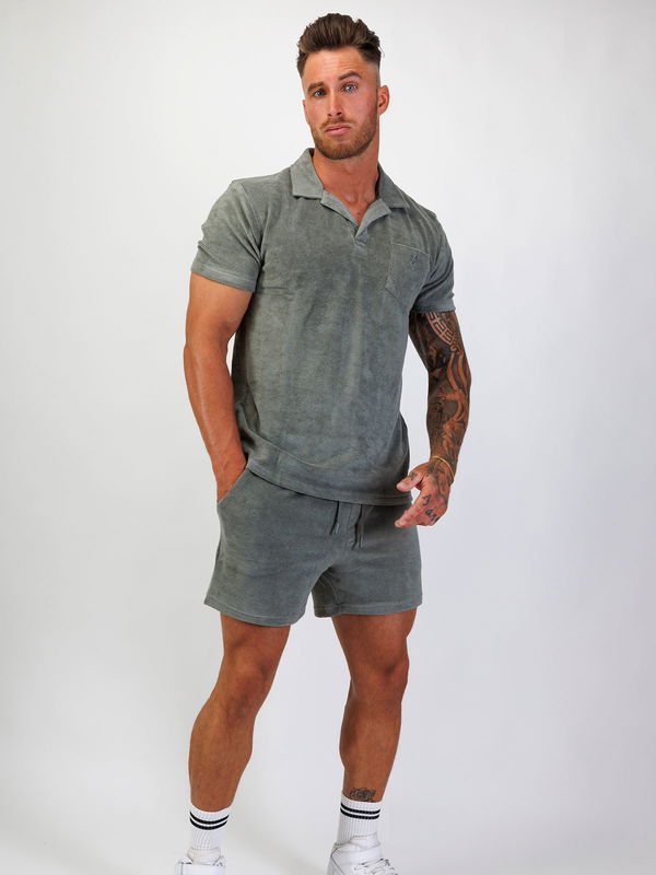 Resort Shirt Terry Khaki