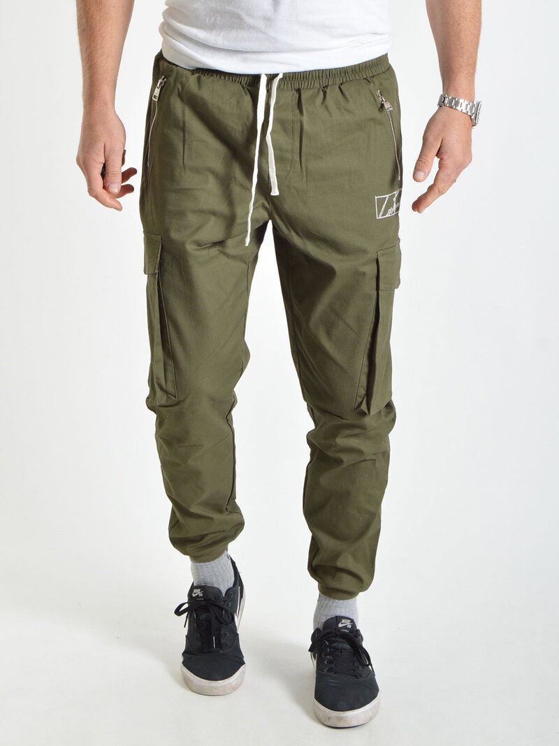 Box Logo Cargo Pants Khaki (S)