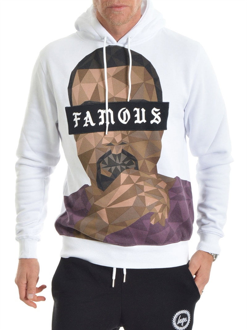 Drop Out Hoody White (S)