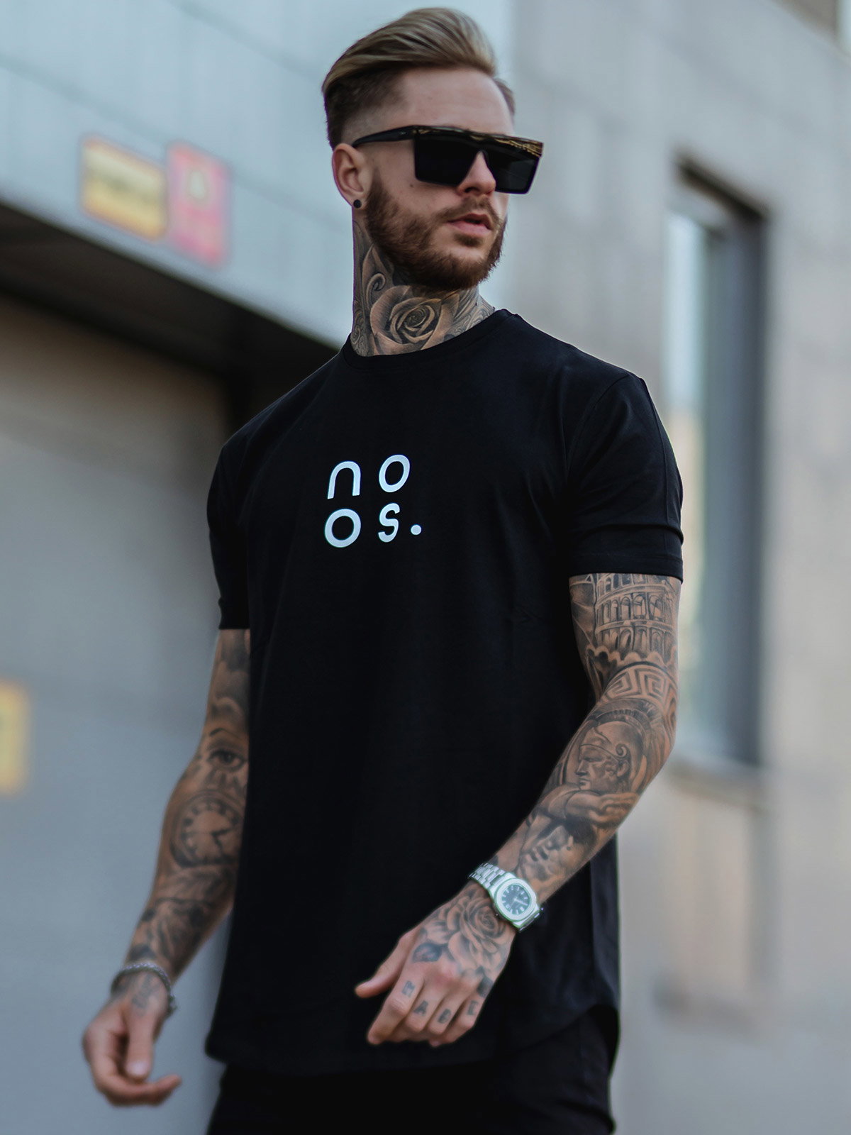 Gym Scoop Tee Black (XL)