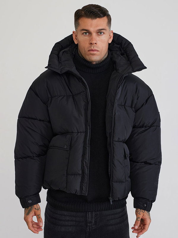 Silk Puffer Black