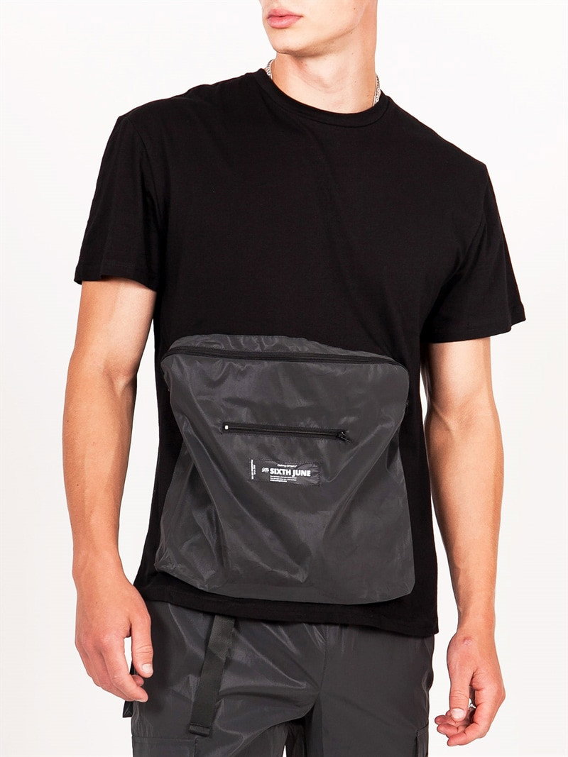 Reflective Pocket Tee Black (S)