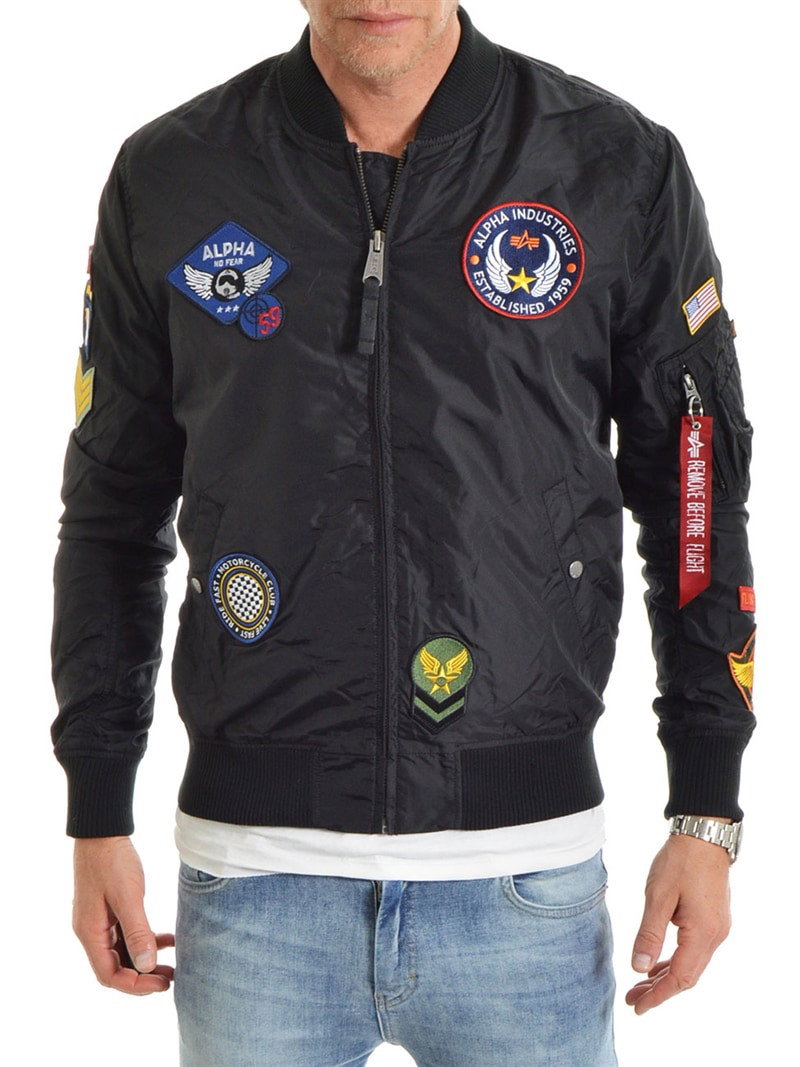 MA-1 TT Patch II Black (S)