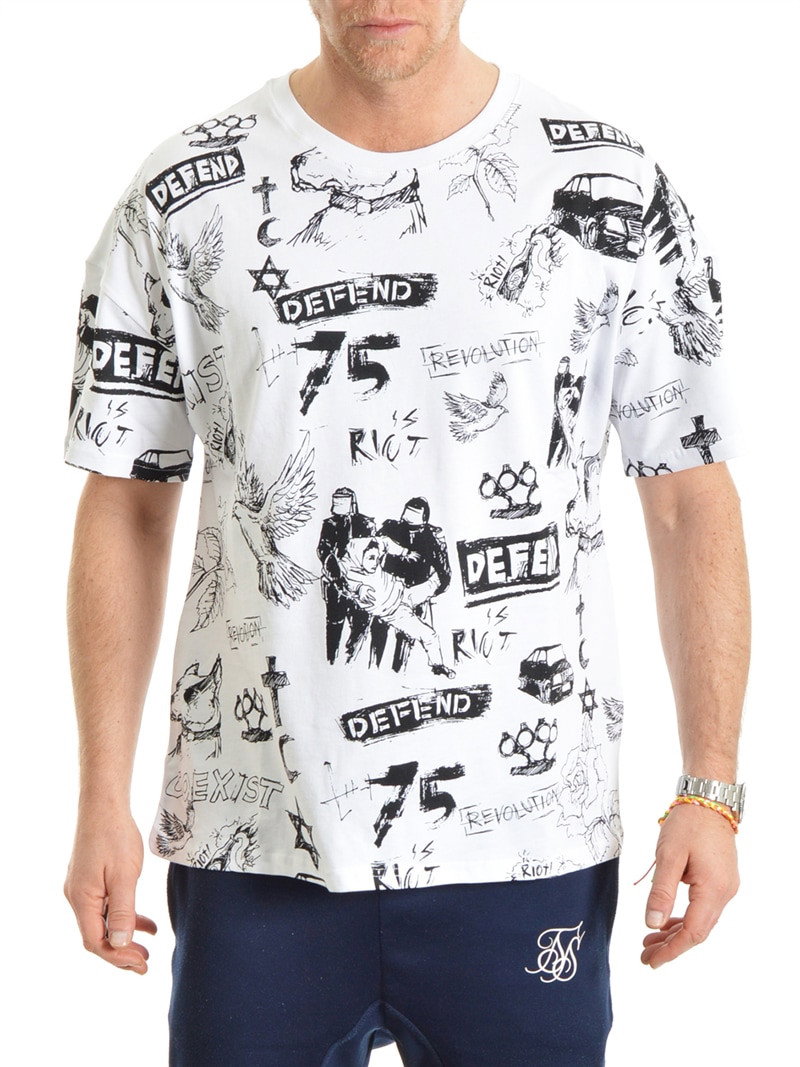 War Tee White (S)