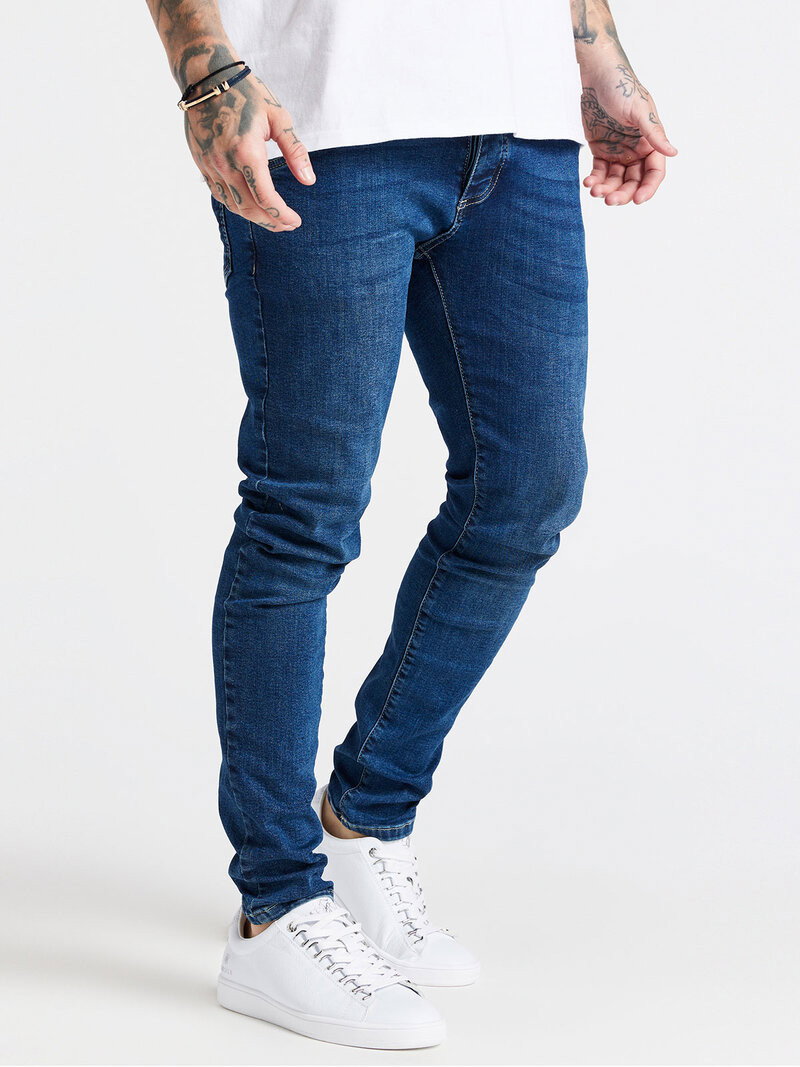 Slim Fit Vintage Dark Blue (XS)
