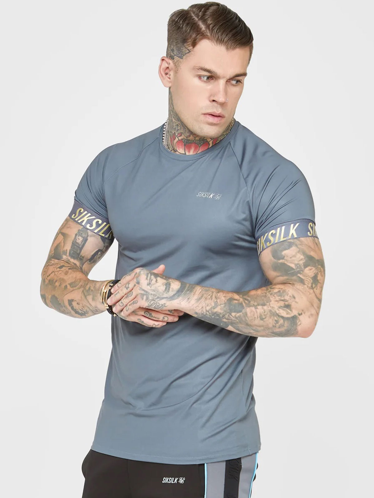 Active Tech Tee Charcoal (S)