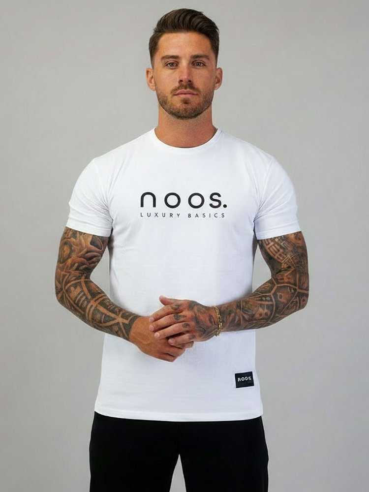 Big Logo Straight Tee White (XL)