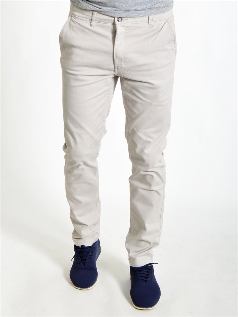 Daniel Stretch Chino Light Grey (XL)