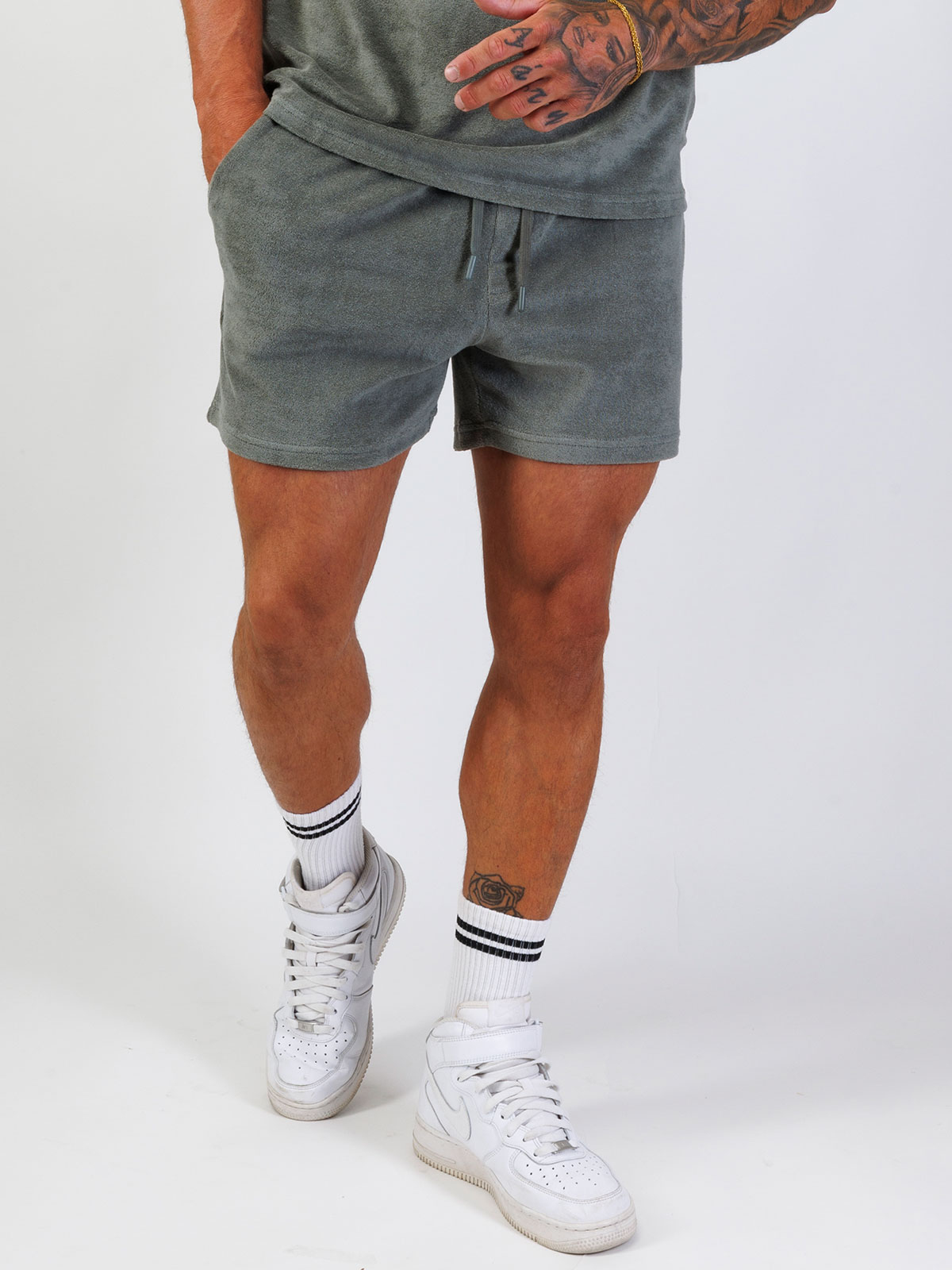 Terry Shorts Khaki (XXL)