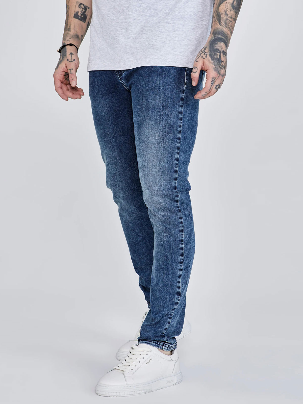 Dark Blue Slim Fit Jeans (S/30)