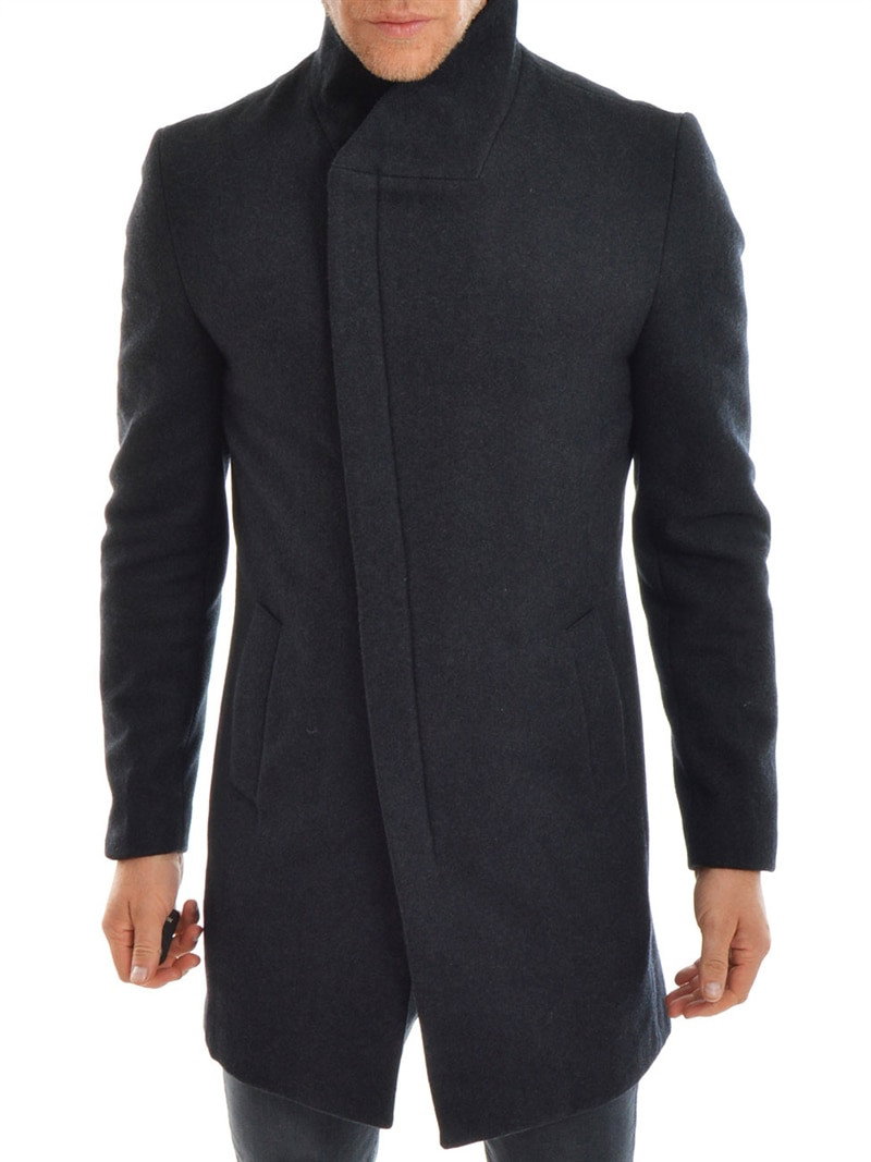 Allston Coat Charcoal (S)