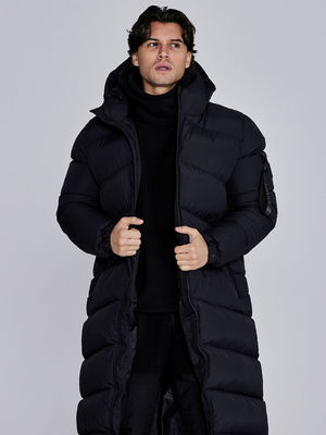 Longline Puffer Black