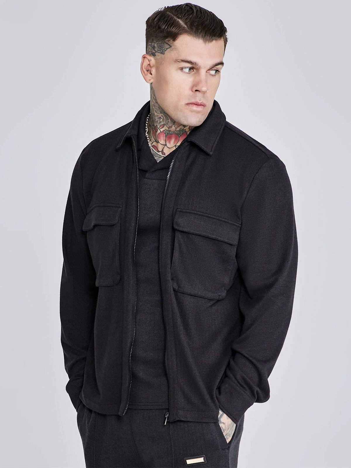 Smart Overshirt Black (M)