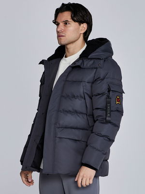 Puffer Parka Grey