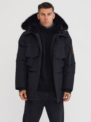 Warm Parka Black
